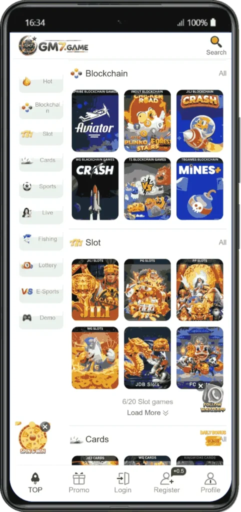 Online earning app GM7